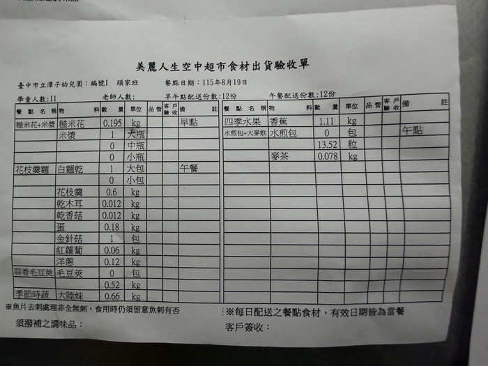 驗收單
